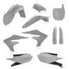 Acerbis Plastic Kit Set Grey Yamaha YZ250FX 2021-2023