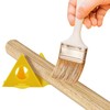 Pack of 40 Painters Pyramid Stands, Triangular Pyramid Stands, Yellow