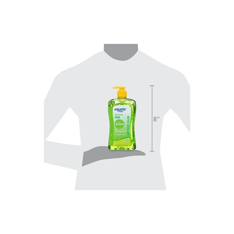 Equate Aloe Vera Aftersun Gel, 20 oz