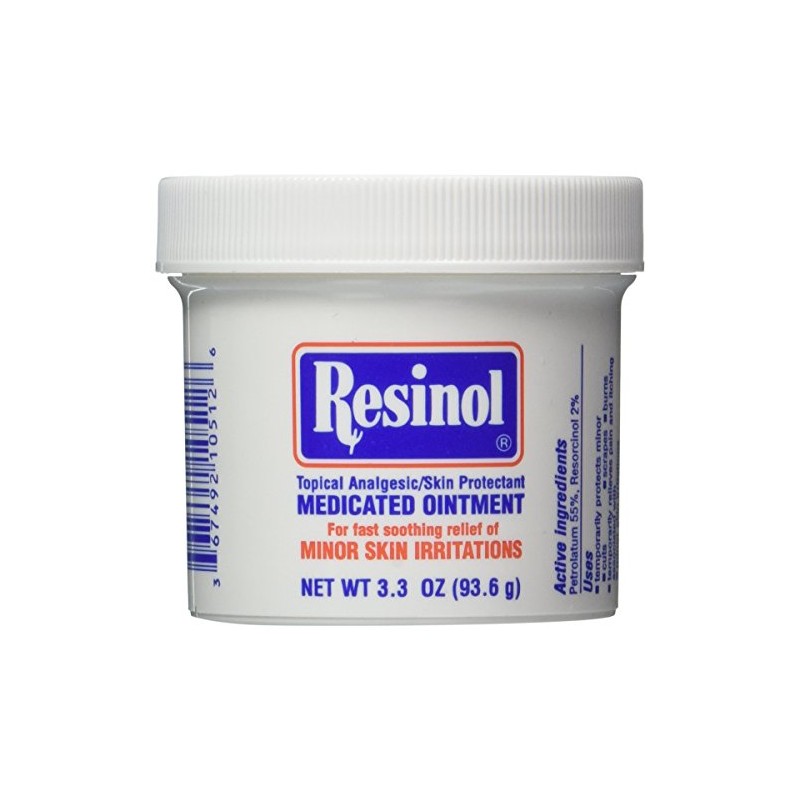 RESINOL OINTMENT JAR Size: 3 OZ (Pack of 2)