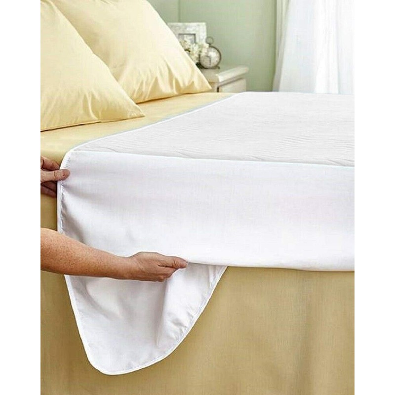 Deluxe Washable and Absorbent Reusable, Double-size Bed, Incontinence Pad/Waterproof Mattress