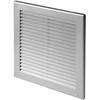 Prostko Satin Air Vent Grille 300mm x 300mm / Grey