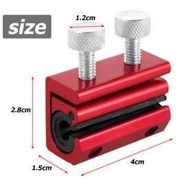 Adunsiaoto Cable Lubricant for Motorcycles, Cable Oil Luber, Motorcycle Cable Lubricant, Dual Lubricant Cable Lubricant Tool for Motorcycles Bicycle Boat Bicycle Cable Lubrication (Red)