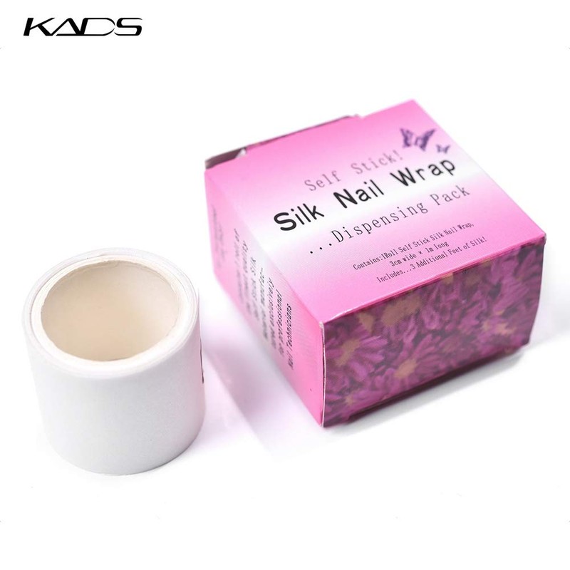 KADS 5 Rolls Nail Repair Fiberglass Silk Wrap Self Adhesive