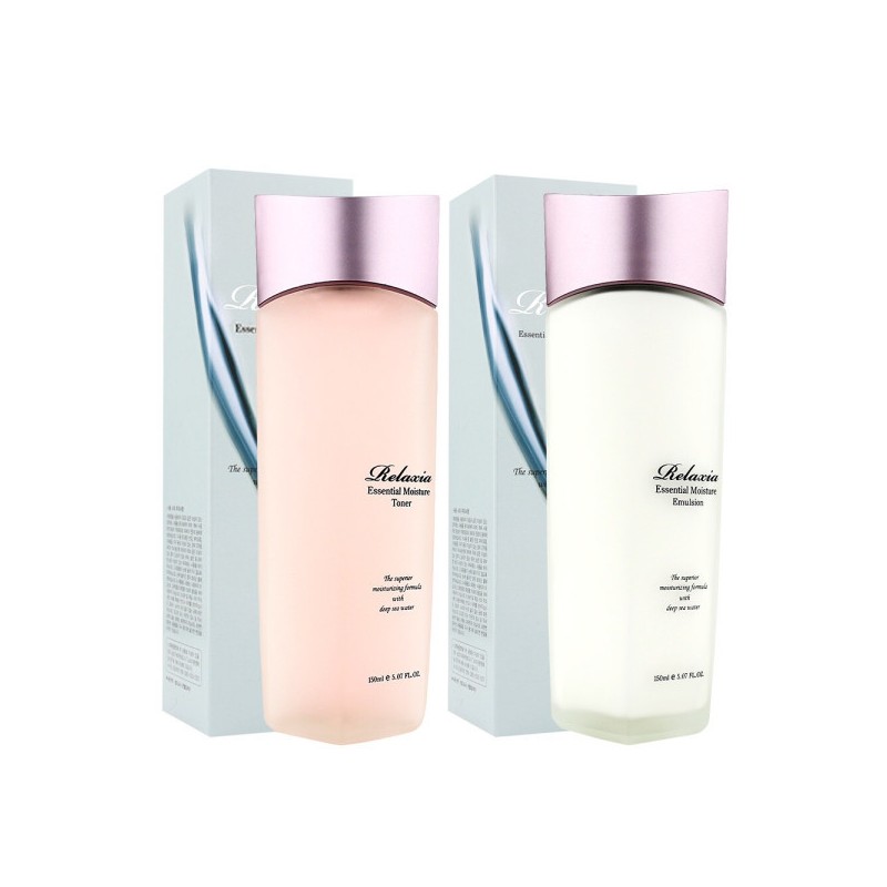 Relaxia Essential Moisture 2-piece set (toner + emulsion) / 릴랙시아