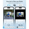 XTU 2K WLAN Doorbell with Camera, 180° Field of View,