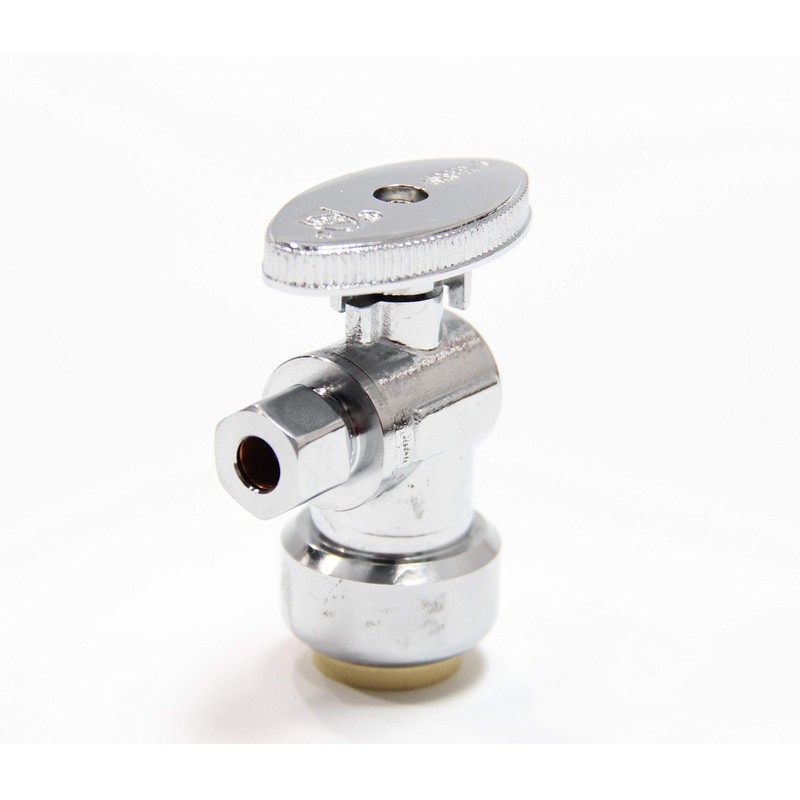 4-Pack EFIELD Push Fit 1/4 Turn Stop Valve Water Shut