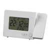Miraval Radio-Controlled Projection Alarm Clock with USB Port with Projection