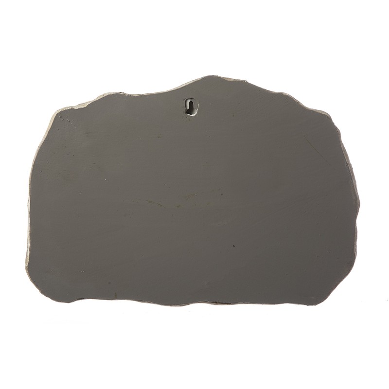 Evergreen Garden Dog Paw in Hand Devotion Painted Polystone Stepping