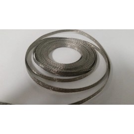 CC 15 Ft' Flat Braided Tinned Copper Wire 3/16" Wide Ground Strap USA