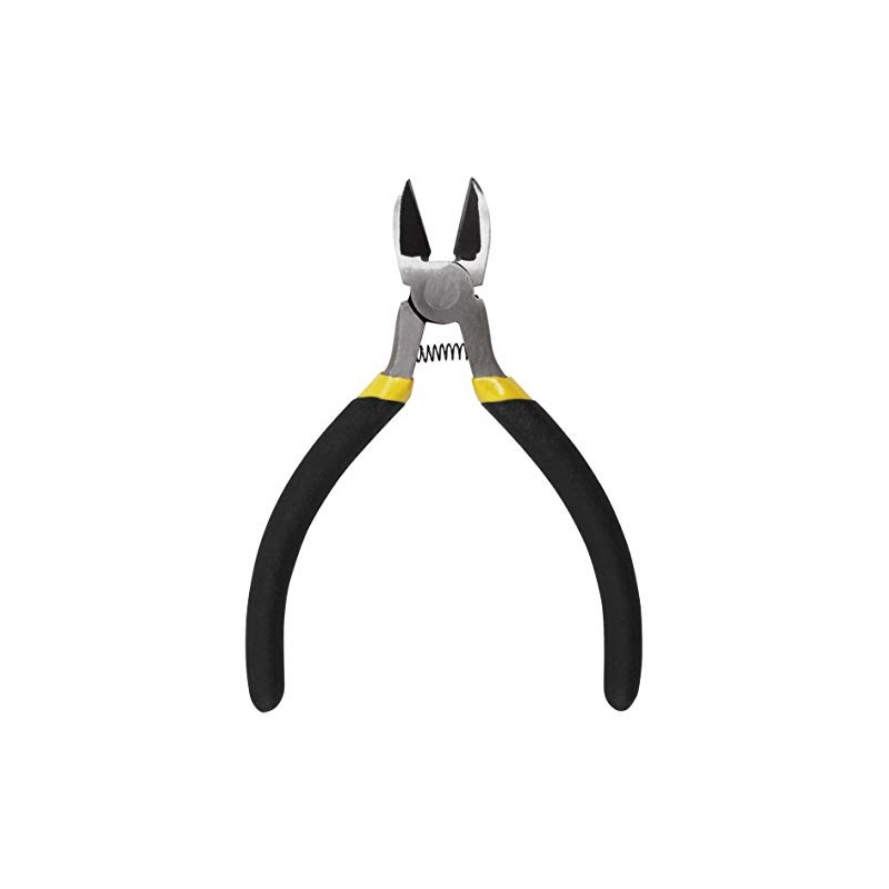 MC POWER - Mini-Seitenschneider | Top-Grip | 125 mm, federöffnend,