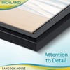 Langdon House 8x10 Picture Frames Set (Black, 6 Pack) Distinguished