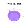 Couslcd 4 Pack Car Cup Coasters, Silicone Insert Recessed Car