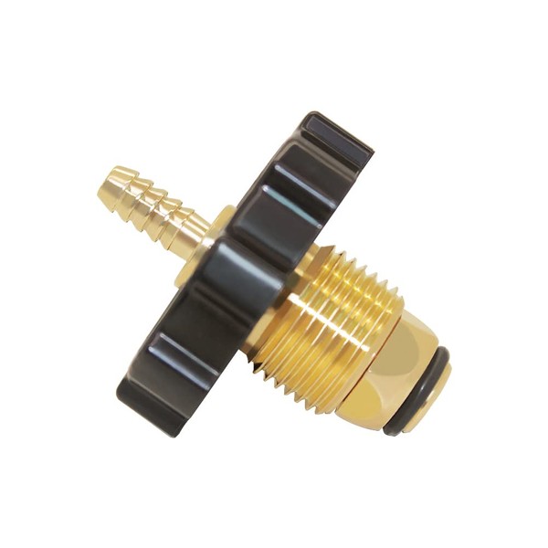 Hooshing Soft Nose POL Propane Gas Tank Adapter with 1/4"