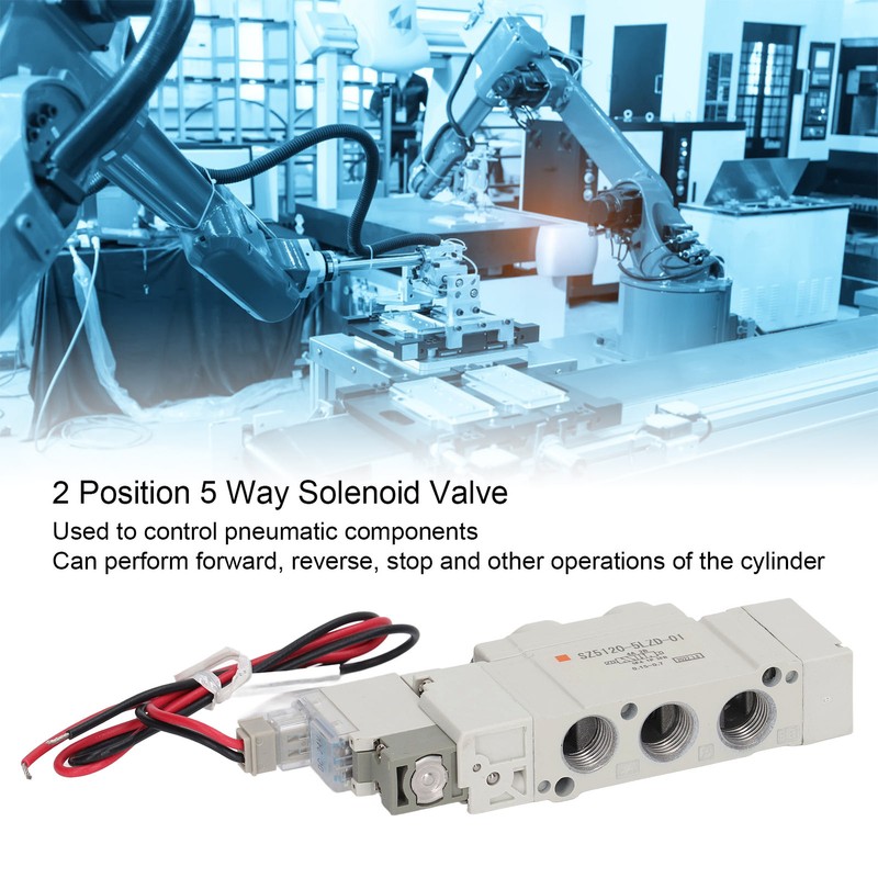Pneumatic Solenoid Valve SMC Type 2 Position 5 Way High