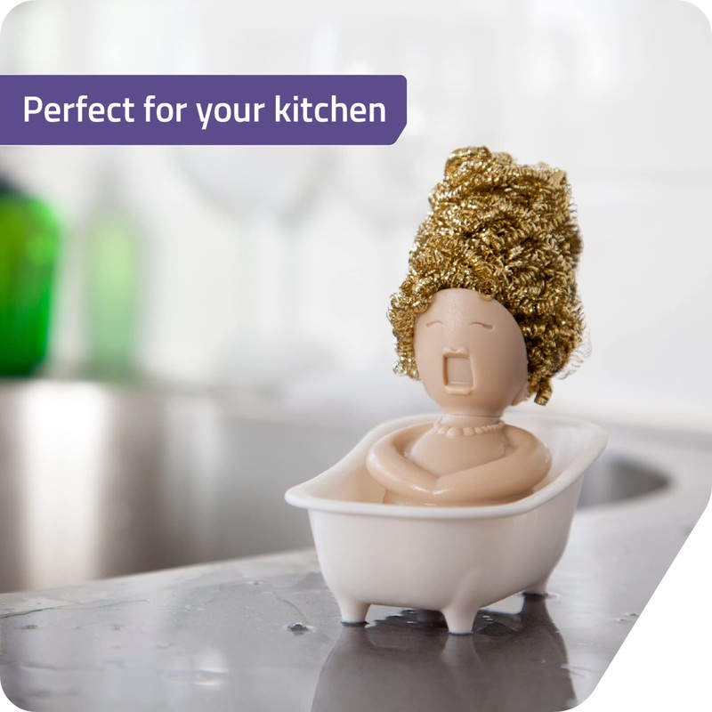 PELEG DESIGN - Soap Opera Sponge Holder for Kitchen Sink