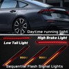 KEEGTBOX LED Rear Bumper Brake Tail Light Compatible with Honda