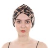 YEHUDAF LEE Turbans for Women, Soft Turban, Headwear, Pleated Beanie