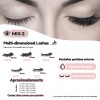 Republic Cosmetics Pestañas Postizas 3d Mink Reutilizables Mix Surtido 5