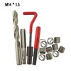 15Pcs Metric Thread Repair Insert Kit M5 M6 M8 M10
