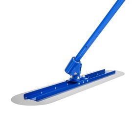 Concrete Pavement Leveling Push Large Trowel, Stainless Steel Concrete Trowel, Cement Finishing Tool with 6 ft 3 Handle, Domestic and Industrial Cement Surface Smoothing Tool