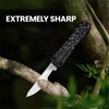 Automatic Utility Knife,All Metal Construction Carbon Stainless Steel Blade,EDC Push