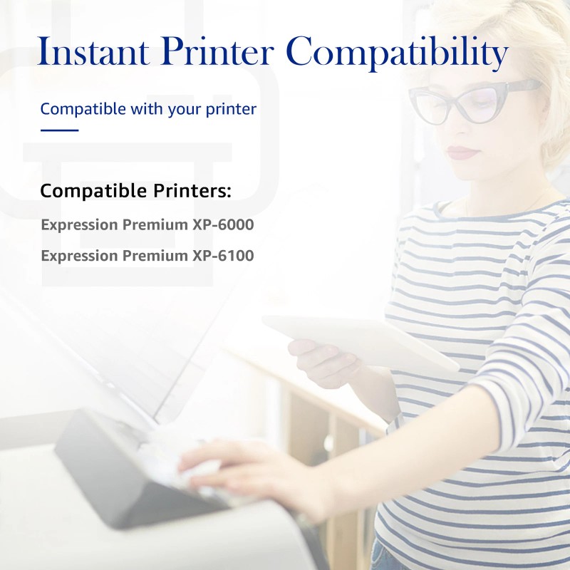4-evergreen 5-Pack 302XL T302XL Ink Cartridge For Epson Expression Premium