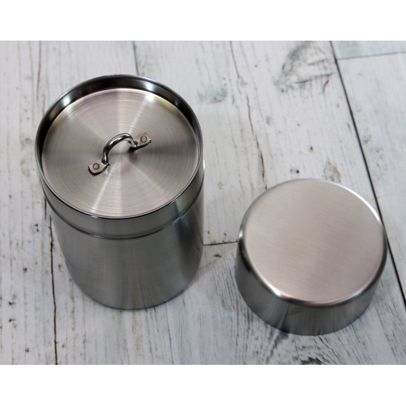 Castle Enterprises Asahi Yuyukatsuri Stainless Steel Tea Caddy Gift Packaging