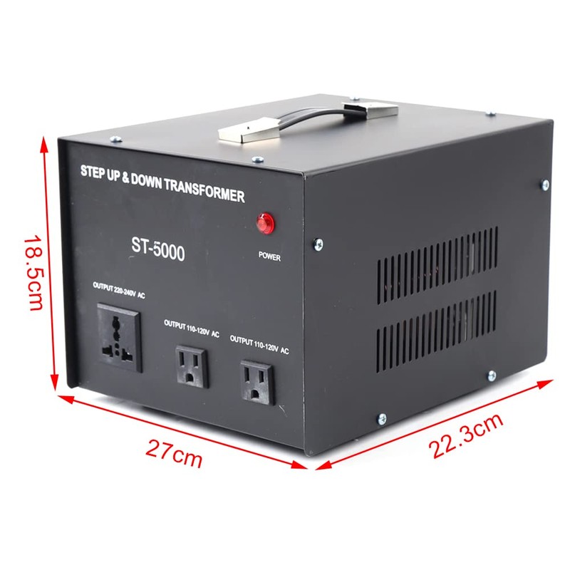 Voltage Transformer Converter, 5KW Step Up/Down 110V 220V Power Voltage