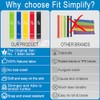Fit Simplify - Bandas de ejercicio de resistencia con guía