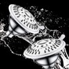 BRIGHT SHOWERS High Pressure 9-Function Rain Shower Head, Luxury Bathroom