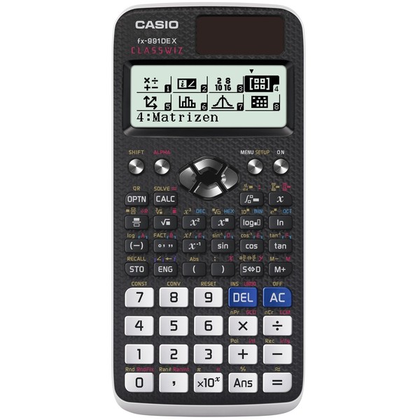 Casio FX-991DE X Scientific Calculator with Natural Display (only German Language)