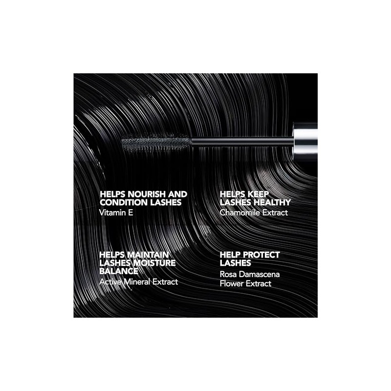 Buxom Buxom Lash Mascara, Black, 0.37 Oz.