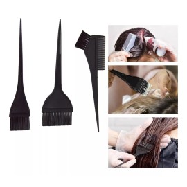 Dapop Set De 3 Brochas Profesionales Para Aplicar Tinte 4 Pz