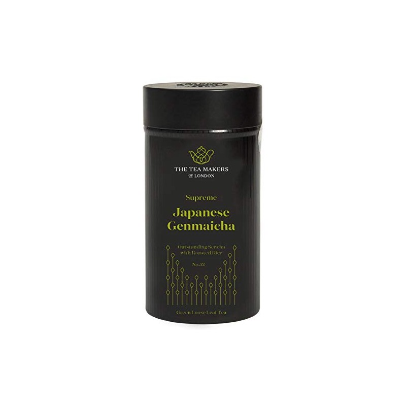 The Tea Makers of London Supreme Japanese Genmaicha 100g Caddy