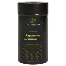 The Tea Makers of London Supreme Japanese Genmaicha 100g Caddy