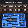 Yuesstloo 10Pcs Motorcycle Bearing Extractor Puller Tool Kit, Professional Blind