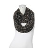 Majea Loop Scarf Women's Tube Scarf Neckerchief Narrow Loop Scarf