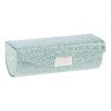 Estuche De Lápiz Labial Verde Grisáceo Y Marrón Y Naranja