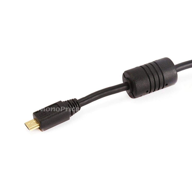 Monoprice 1.5-Feet USB 2.0 A Male to Micro 5pin Male