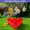 Aivalas Yard Pong Outdoor Games, Giant Yard Games Set with