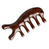 Natural Birch Wood Fish-Shaped Gua Sha Massager Comb
