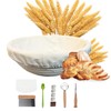 Tefrine Sourdough Bread Banneton Proofing Baskets Set, 11 PCS Sourdough