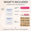 Short Press-On Nails Square Fake Nails Jelly Acrylic Fake Nail