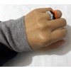 AZYOUNG Womens Thin Love Heart Chain Silicone Wedding Ring 12pcs