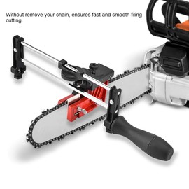 Chainsaw Sharpening Jig - Chainsaw Sharpener - Bar Mounted Chain Manual Sharpener Chainsaw Saw, Chain Filing Chain Grinding Tool, Grinder Replacement