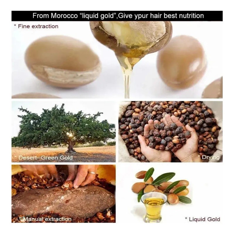 10 Pzas Aceite Morocco Argan Oil Hidratación Cabello Seco