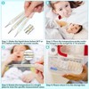MAGICLULU 1Pc Glass Oral Temperature Adult Free Clinic Armpit Fast