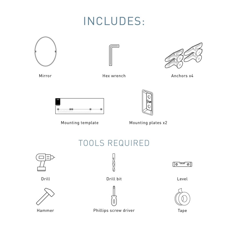 Moen Glenshire Chrome 26 x 22-Inch Frameless Pivoting Bathroom Mirror,