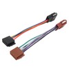 ISO Radio Wire Connector Wiring Harness Adapter Plug Male to